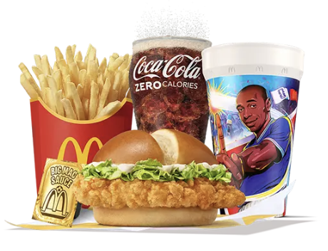 Menu CDM FIFA™- McCrispy®